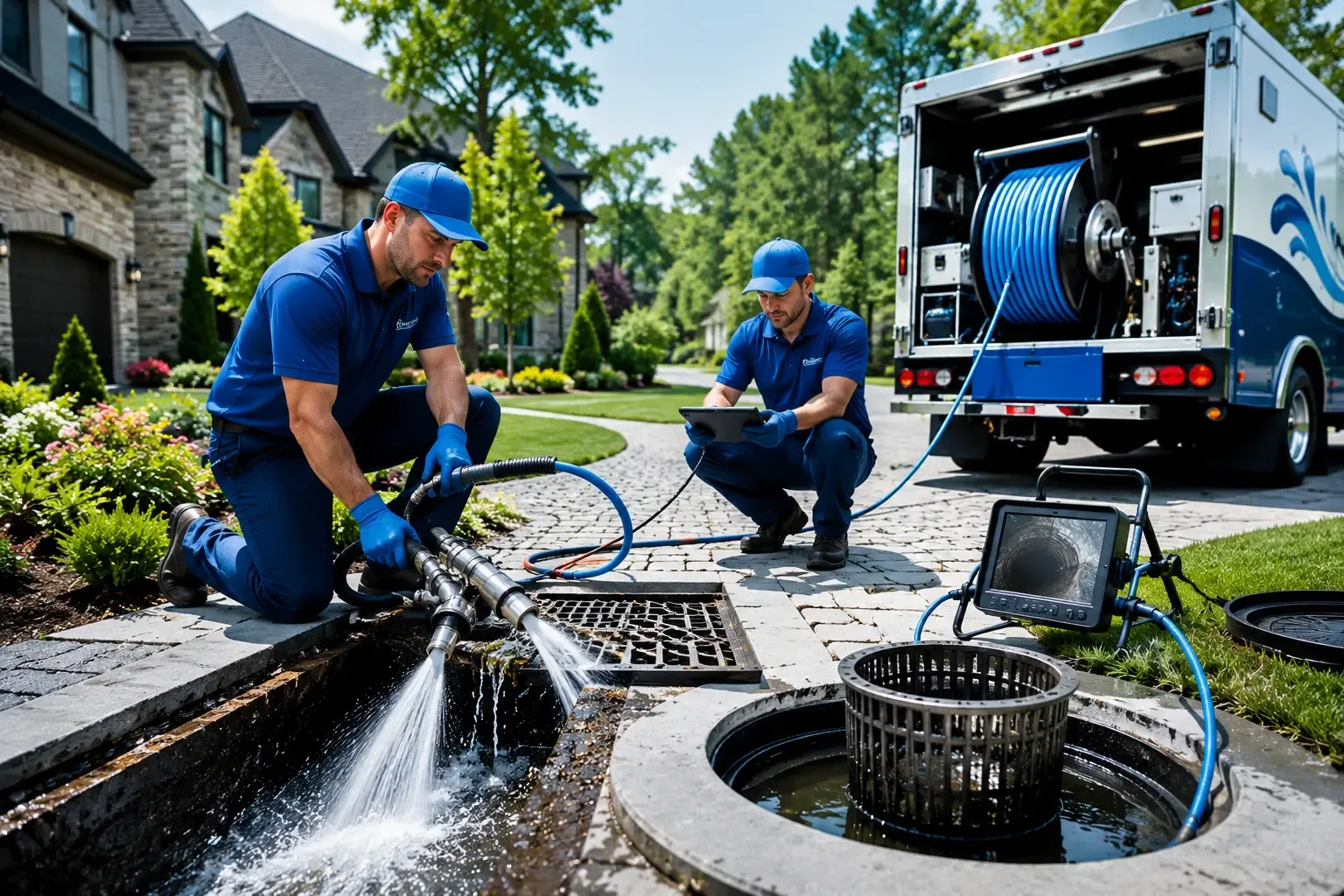 Local outdoor drain cleaning professionals in Plymouth, MI